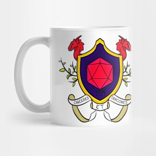 Dungeons and Dragons Crest Mug